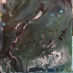 Fluid Art w/ jewels